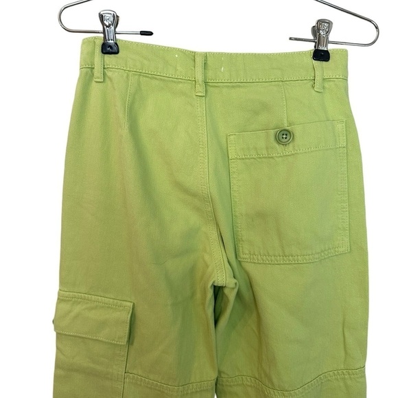 Reformation Bailey Utility cargo Pant organic cotton Size 23 - Picture 8 of 9